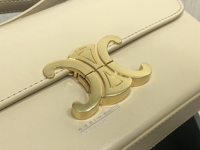 Celine專櫃2022新款Triomphe Shoulder Bag 194143 賽琳最新款凱旋門腋下包 sldj2412